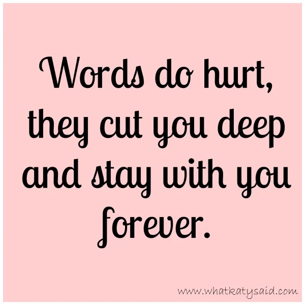 cut you