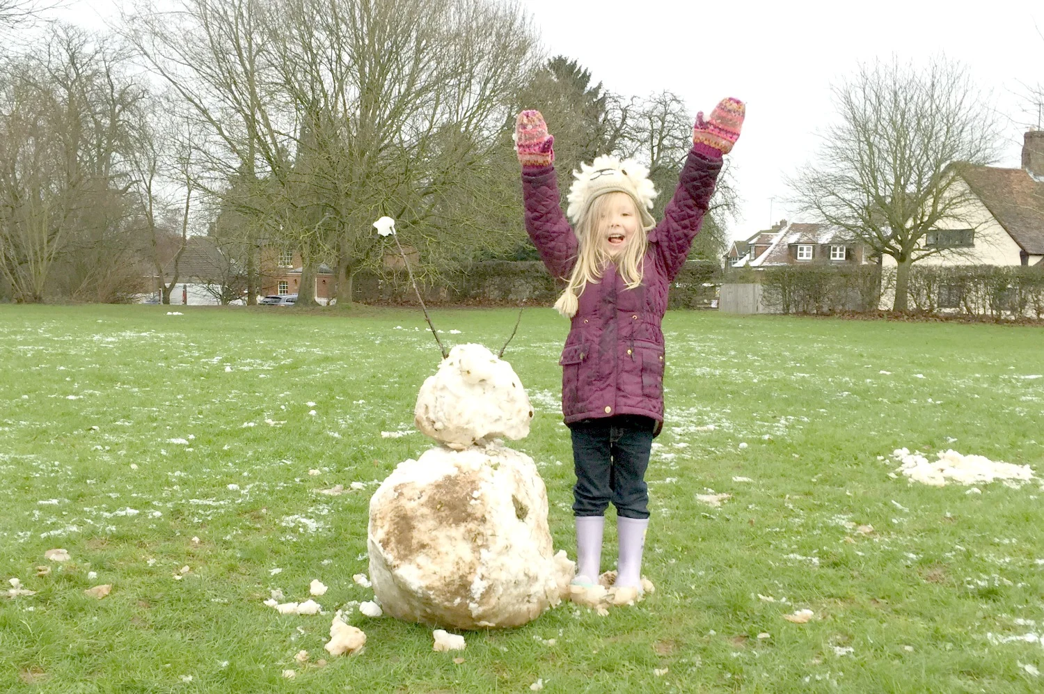 The alien snowman