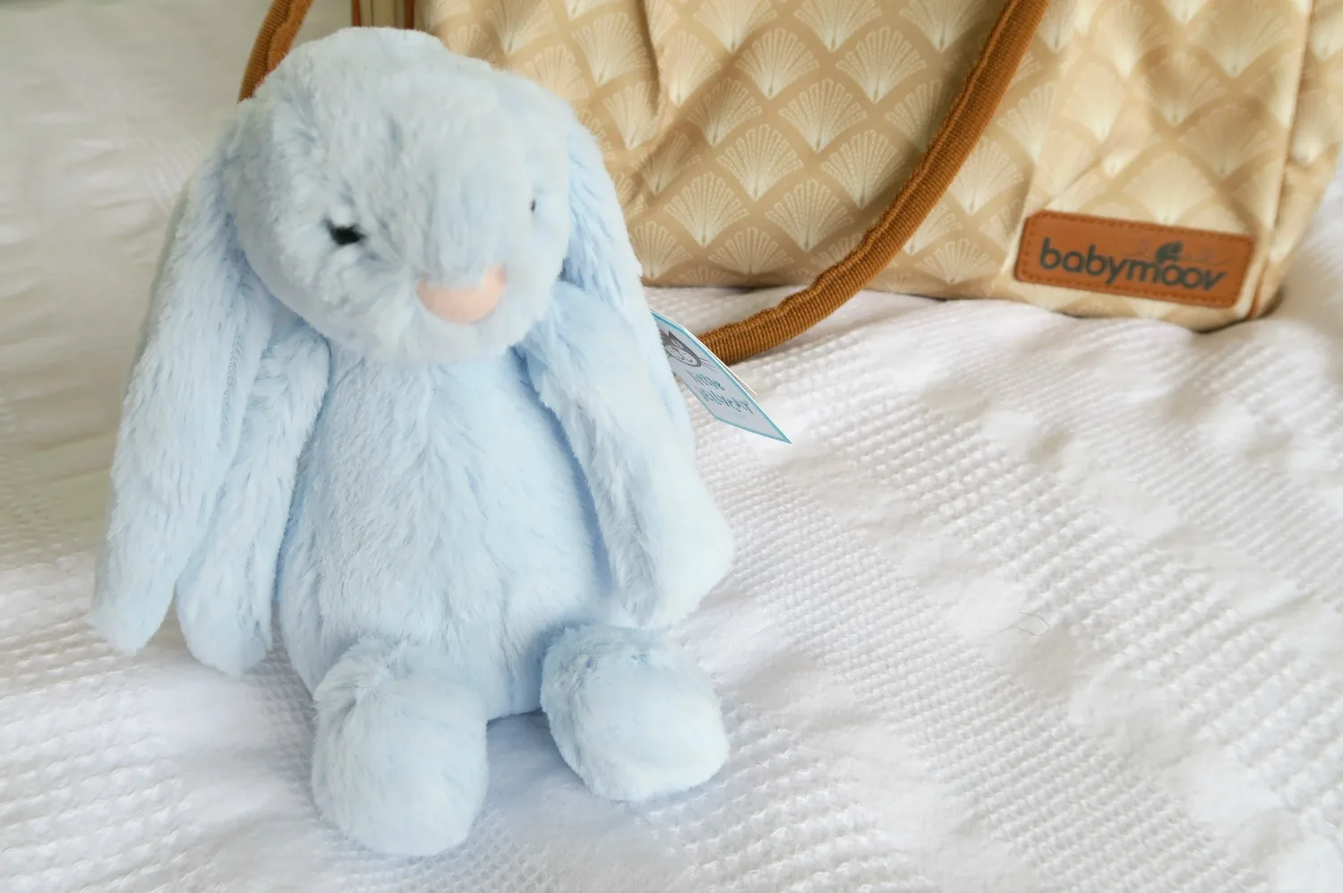 Jellycat blue bunny