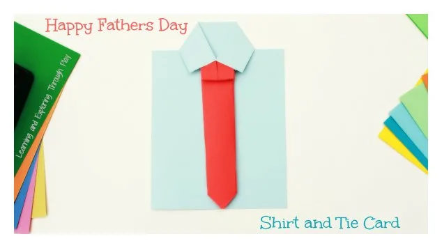 Shirt and tie card