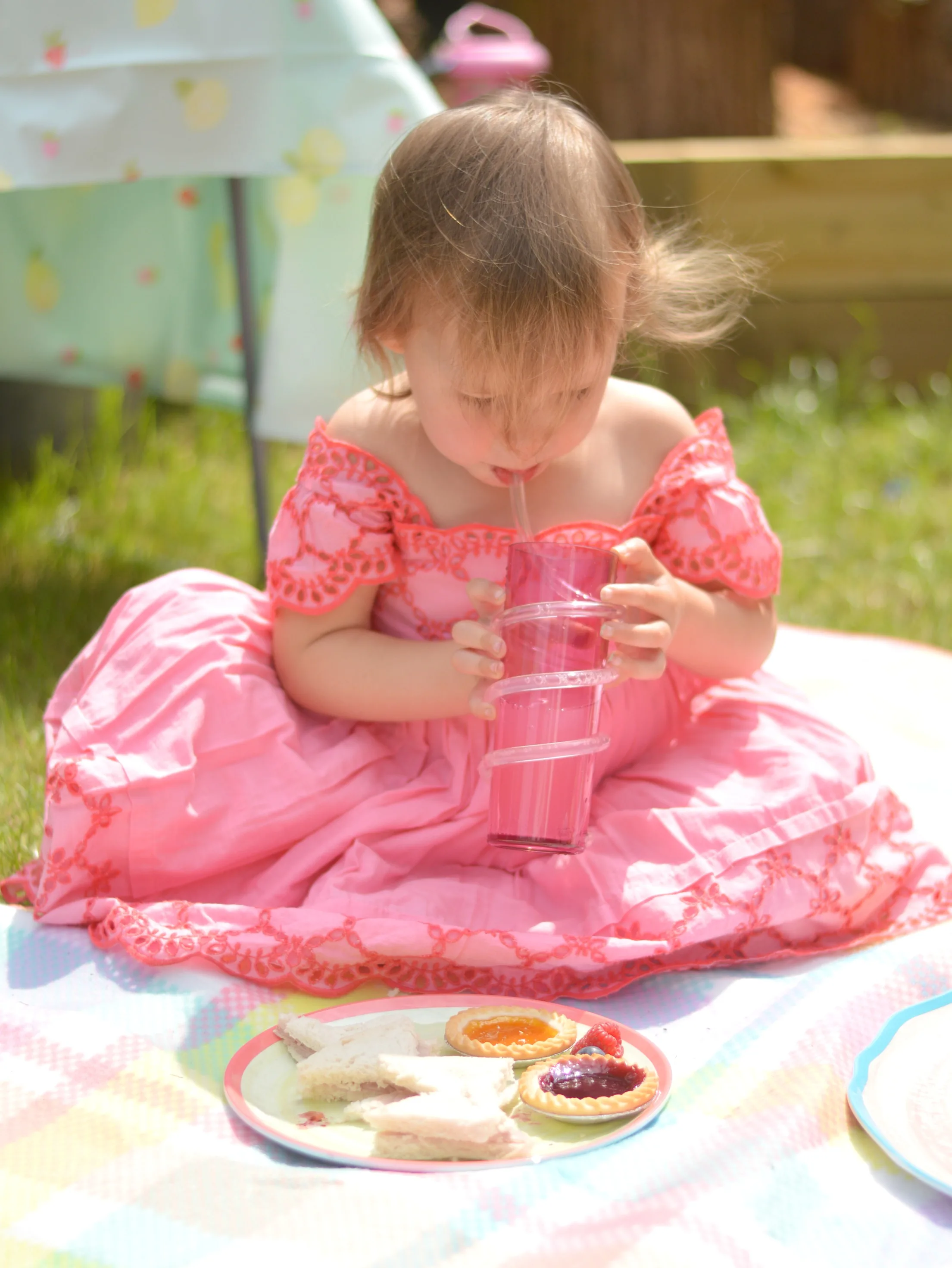 Pretty Pink Dress For Summer