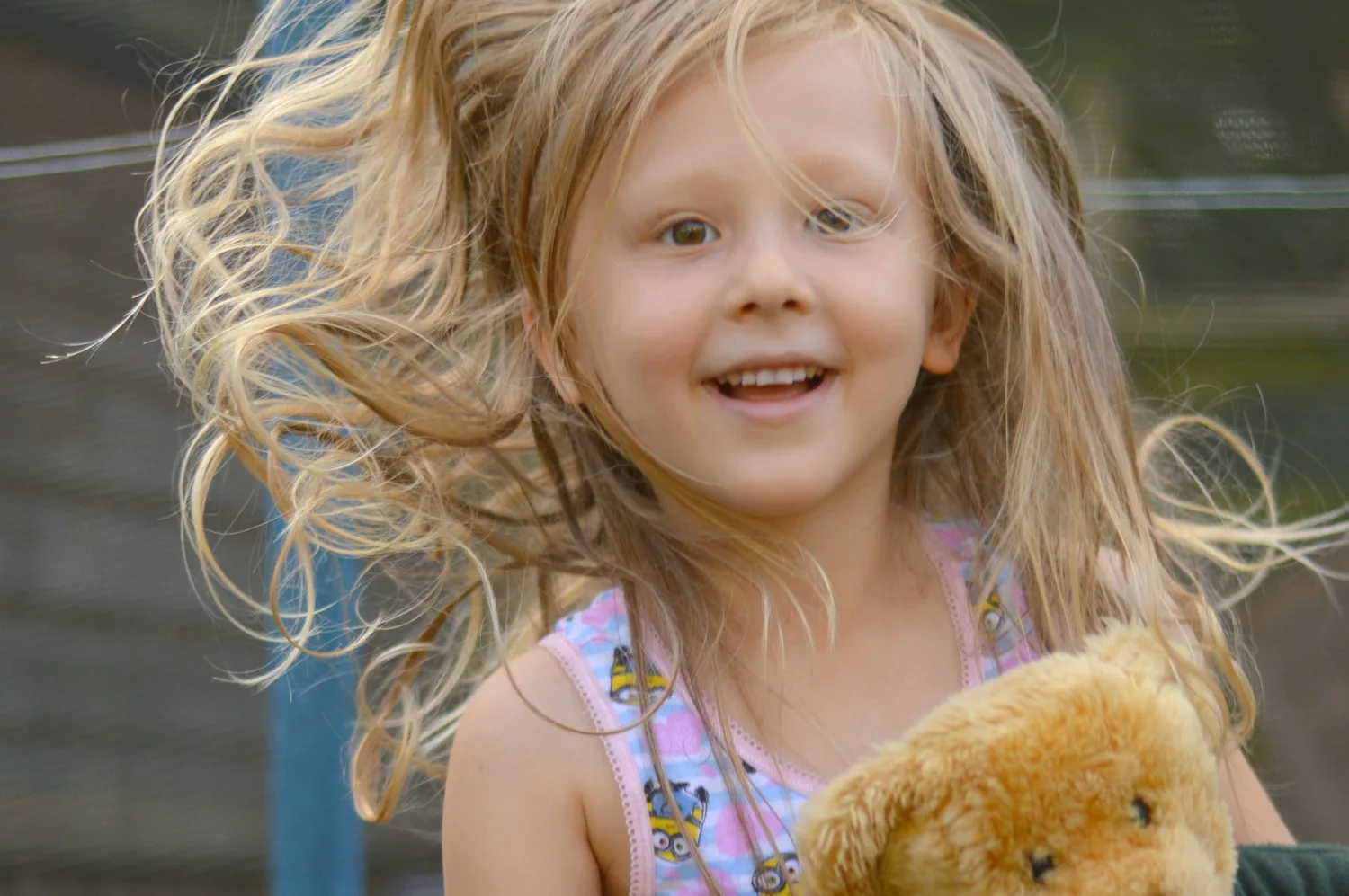 G and the school bear