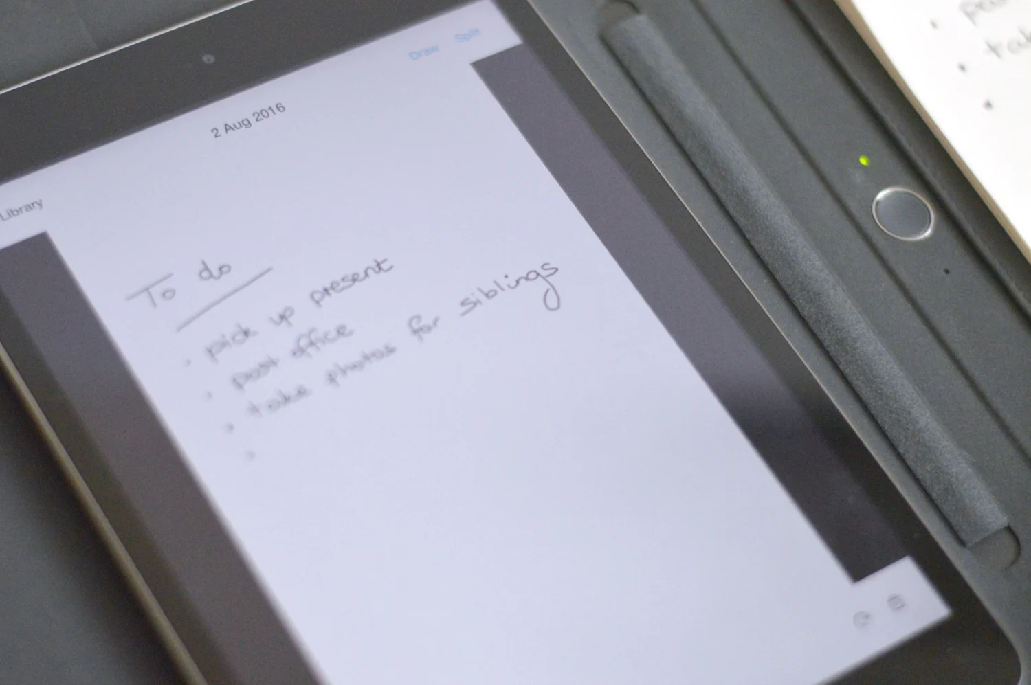 Bamboo Spark Ink to Text lite app with Wacom Cloud