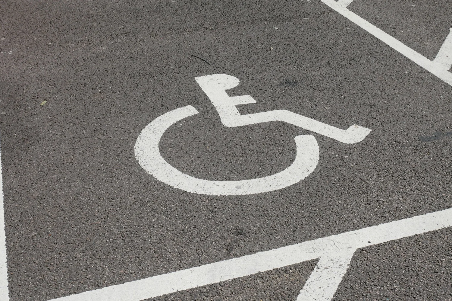 disabled space