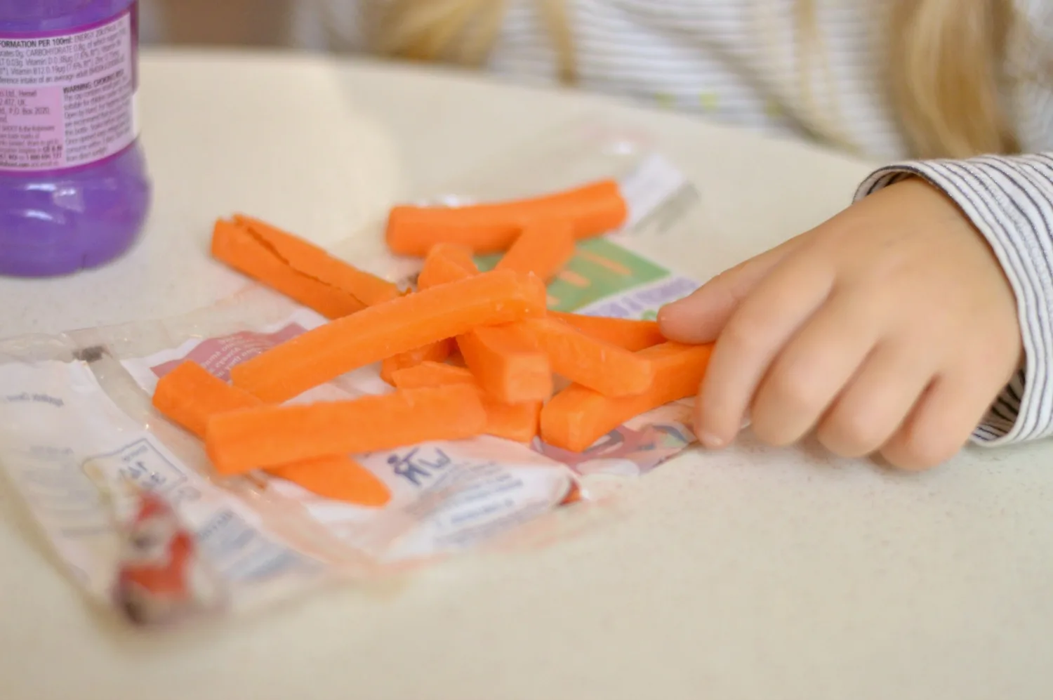 Carrot sticks at McDonalds