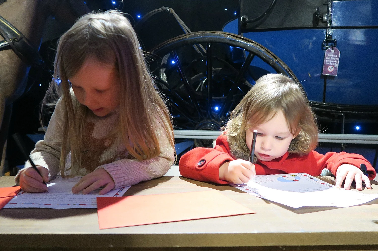 Writing to Santa at Stockwood
