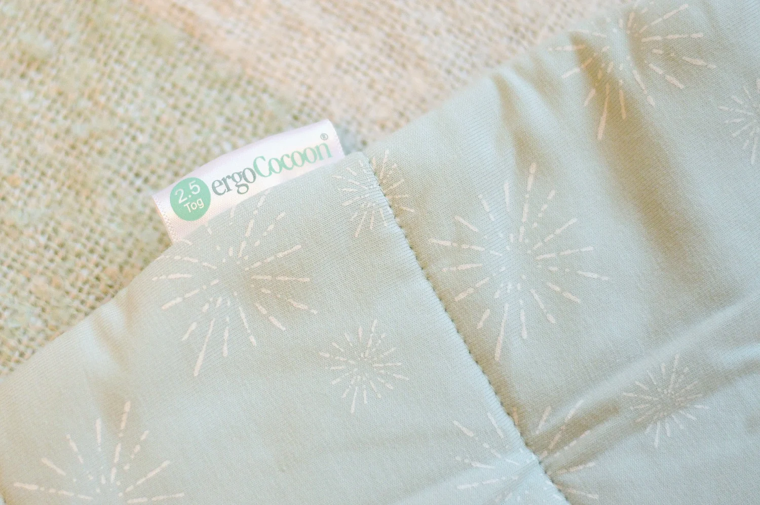 Swaddling a baby ErgoPouch Cocoon