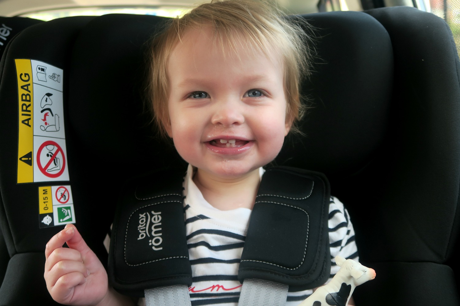 Review: The DUALFIX i-SIZE from Britax Römer - What Katy Said