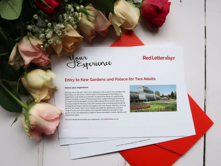 Kew Gardens voucher