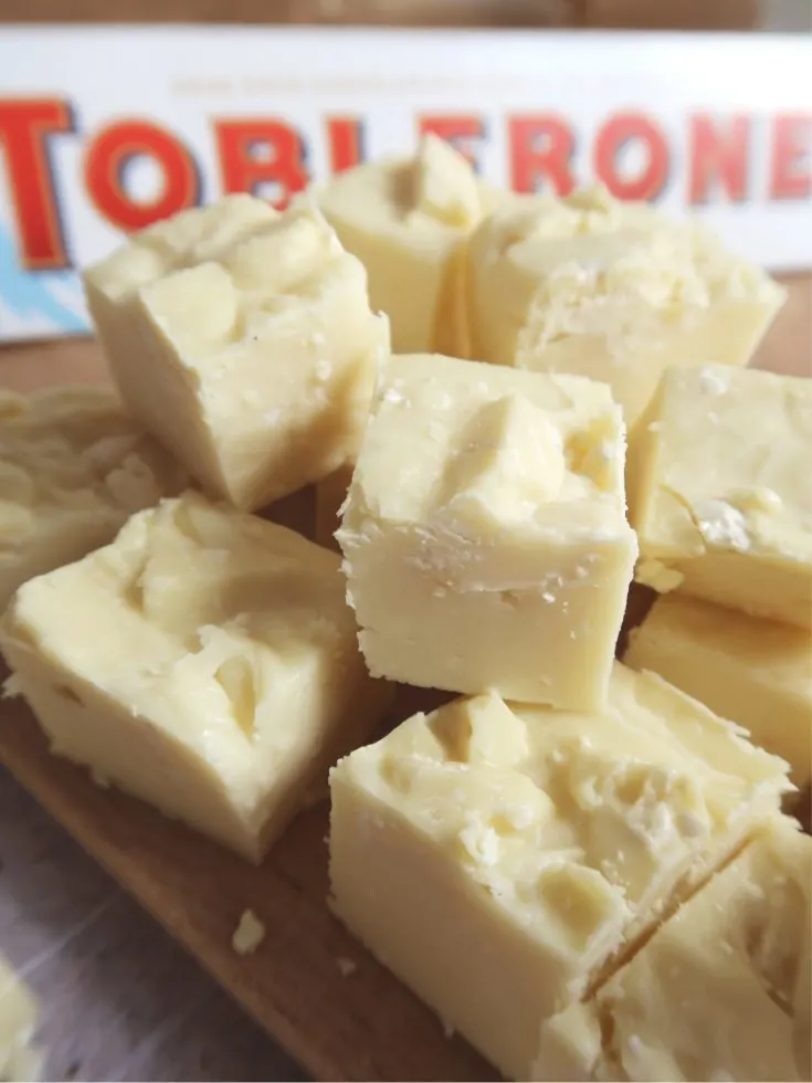 Toblerone White Chocolate Fudge