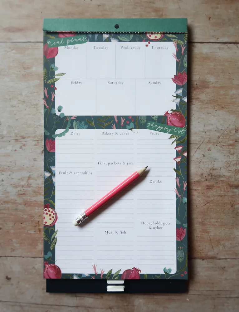 magnetic meal planner