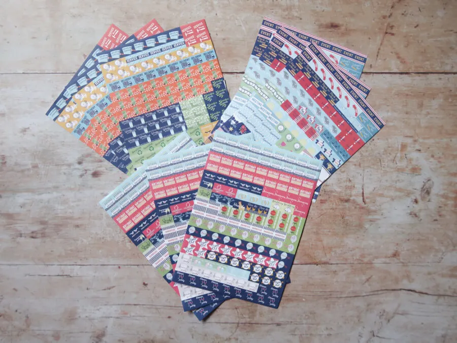Boxclever planner stickers