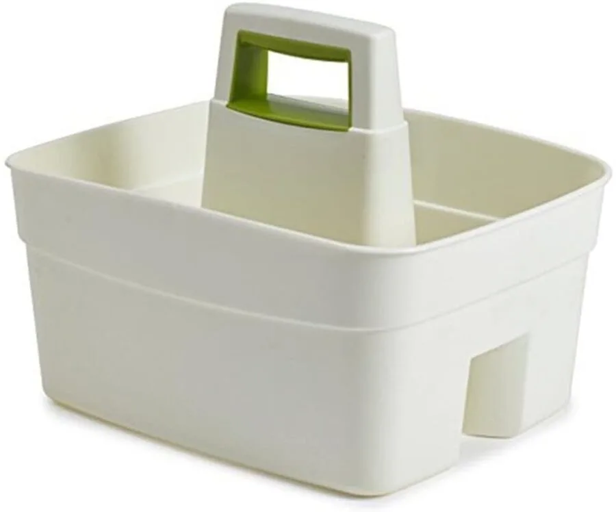 White kitchen caddy