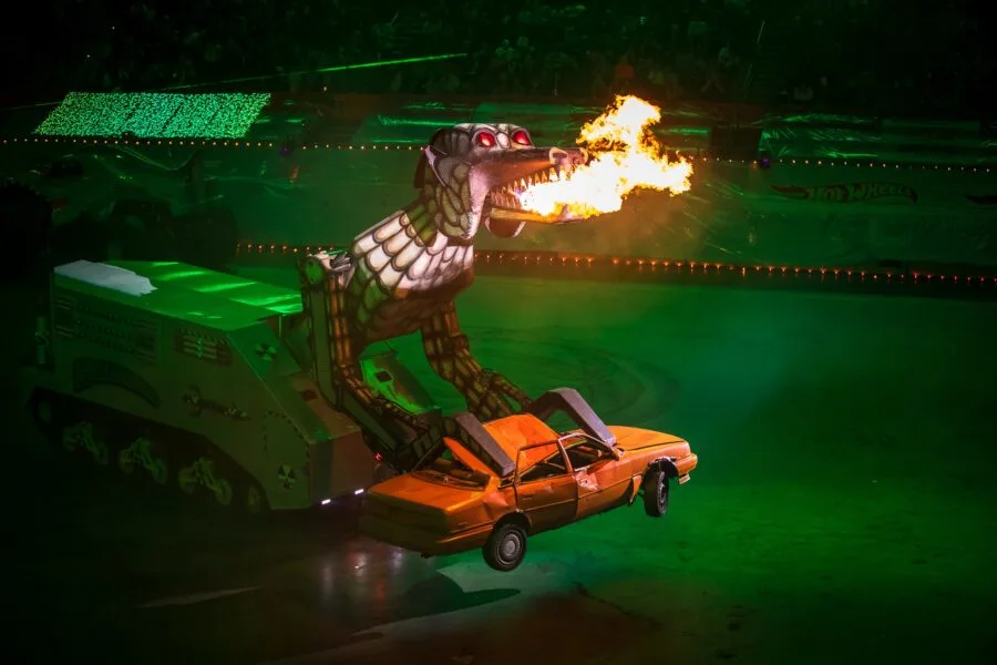 Hot wheels monster truck live show image