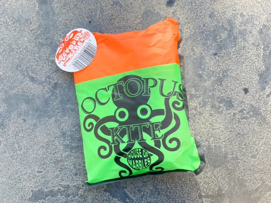 Jumbo Octopus Kite in a bag
