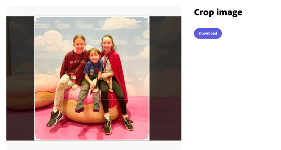 free photo crop tool
