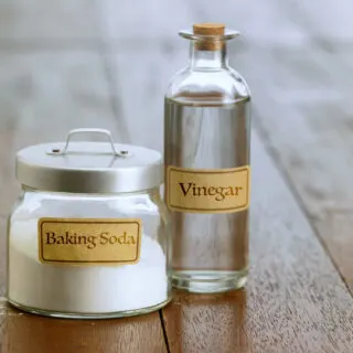 vinegar and baking soda