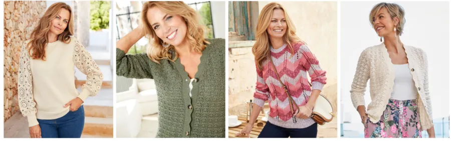 Cotton Traders knitwear collection 