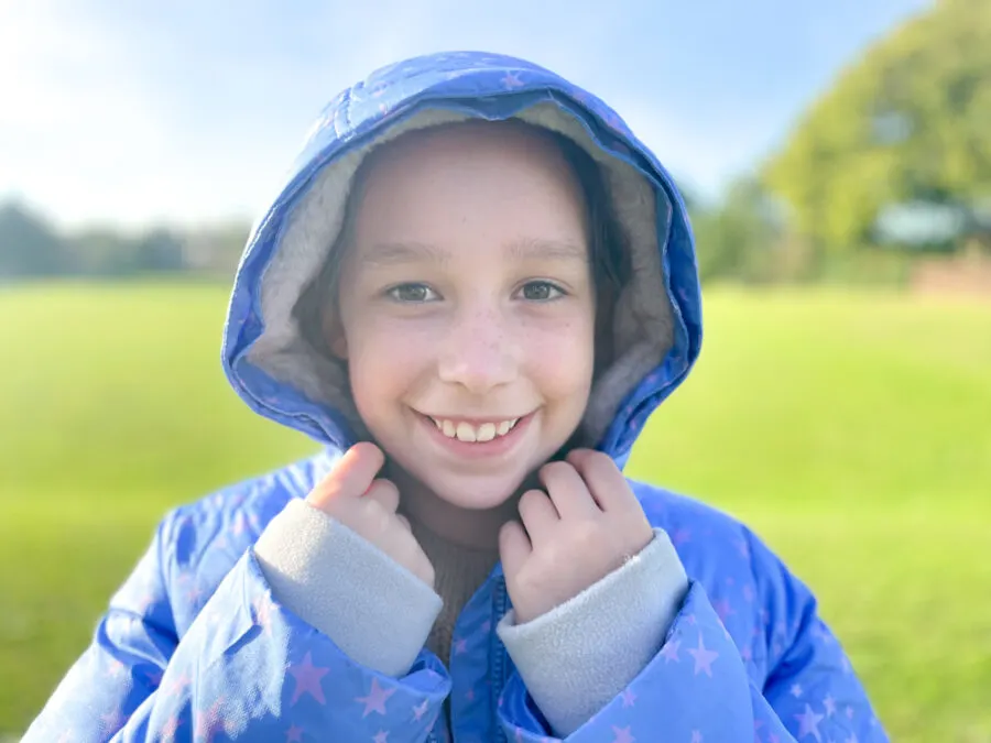 Lands' End hood without trim