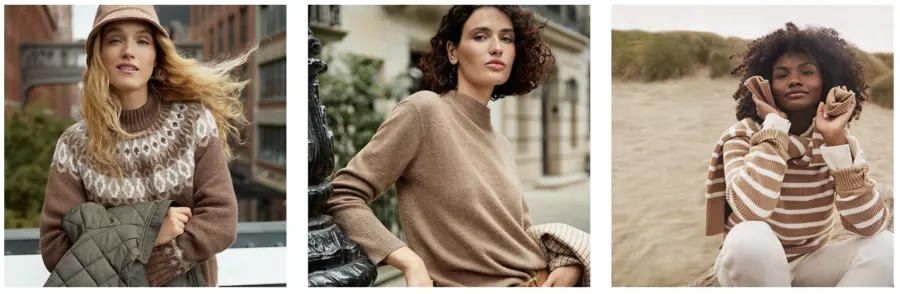 Knitwear from Lands End