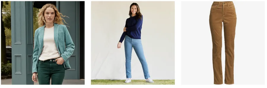 cord trousers Lands End