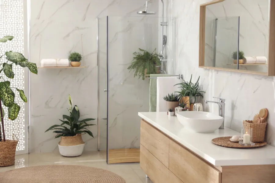 neutral bathroom