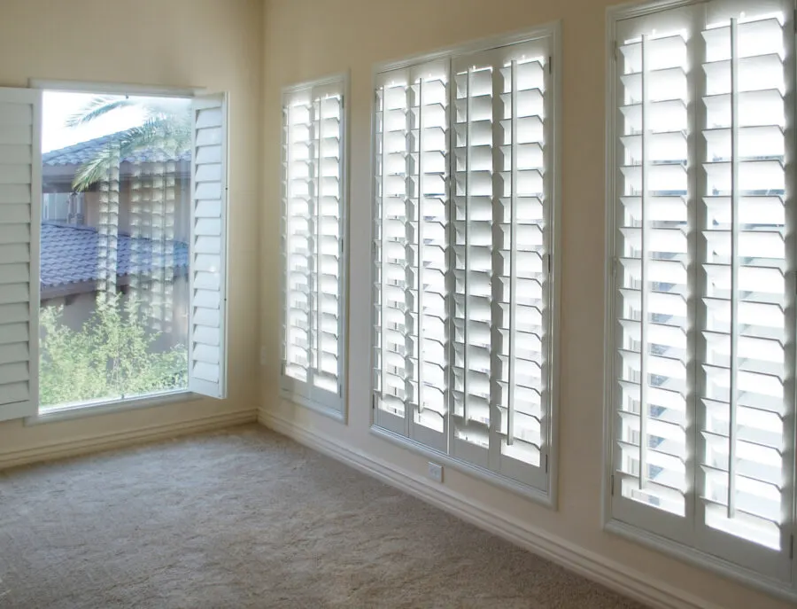 full height shutters