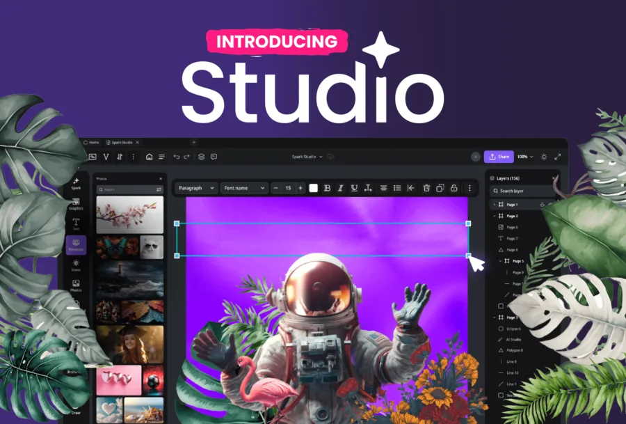 Creative Fabrica Design Tool Homepage