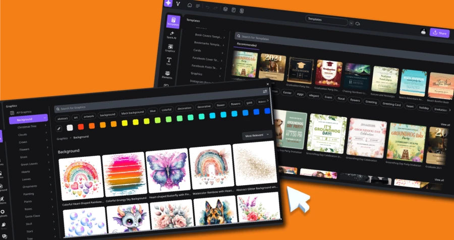 Creative Fabrica Design Tool options